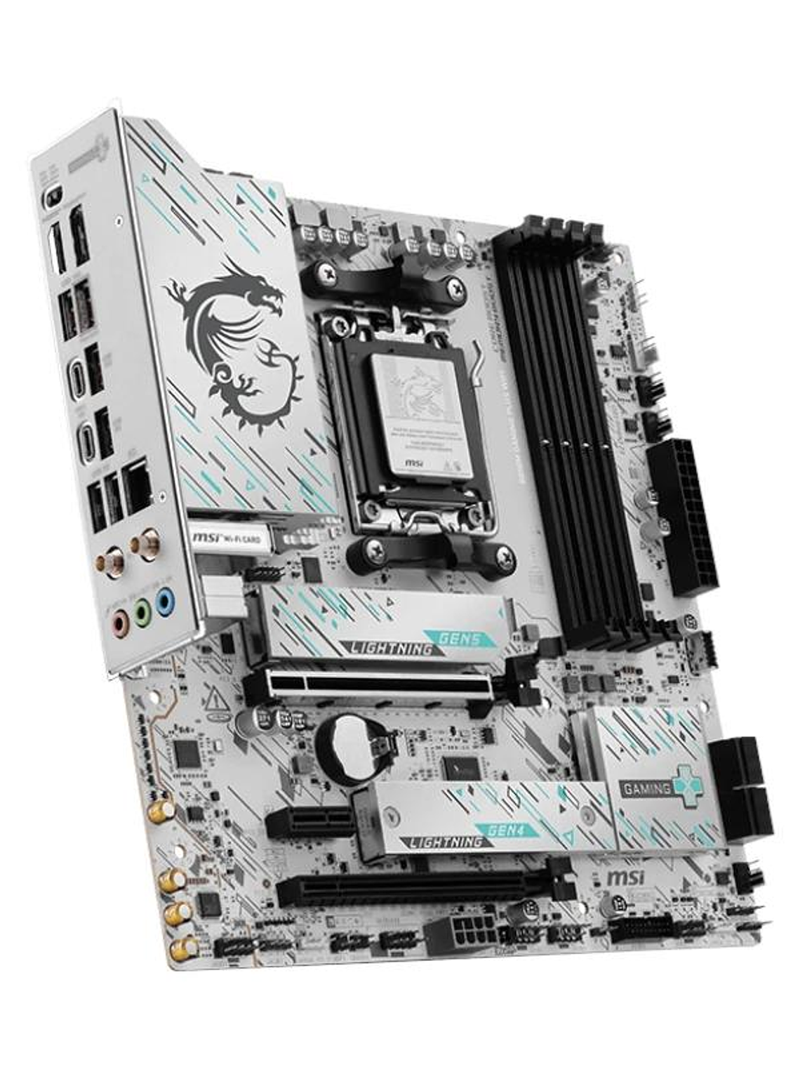 MSI Placa Base B850M GAMING PLUS WIFI6E DDR5  mATX 3