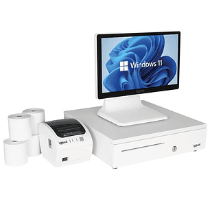 Pack TPV blanco 15,6