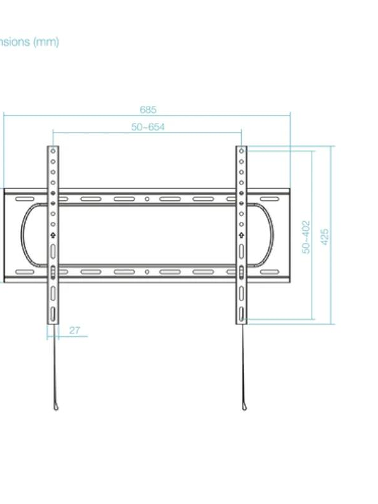 Tooq LP1084F-B Soporte Fijo 32