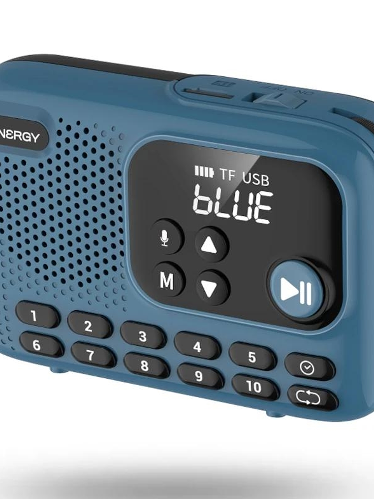 Energy Sistem TunerGo Radio AM/FM Batería recarga. 1