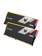 ACER PREDATOR VESTA2 32G CL36 BLACK RGB 16x2 6000 - Miniatura 2