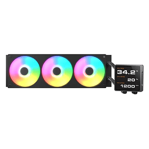 Cougar Ref. Liq Poseidon Vistek Pro ARGB 360 Black