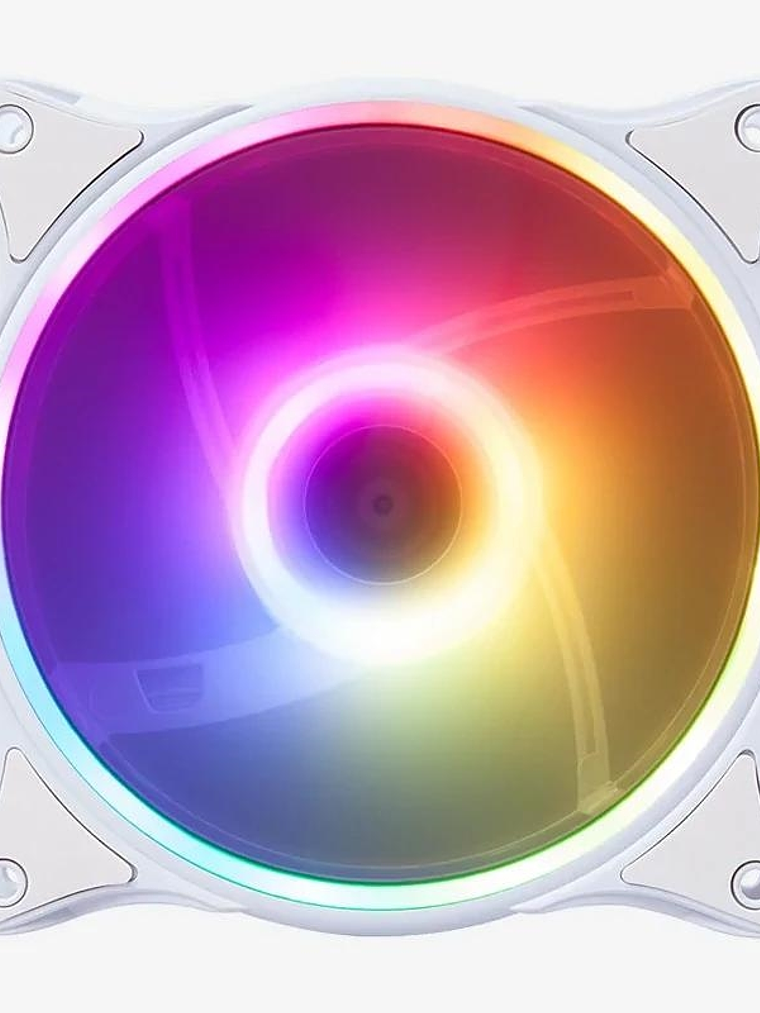 Hiditec Ventilador Gaming ARGB-N-18 WHITE 120 MM 1