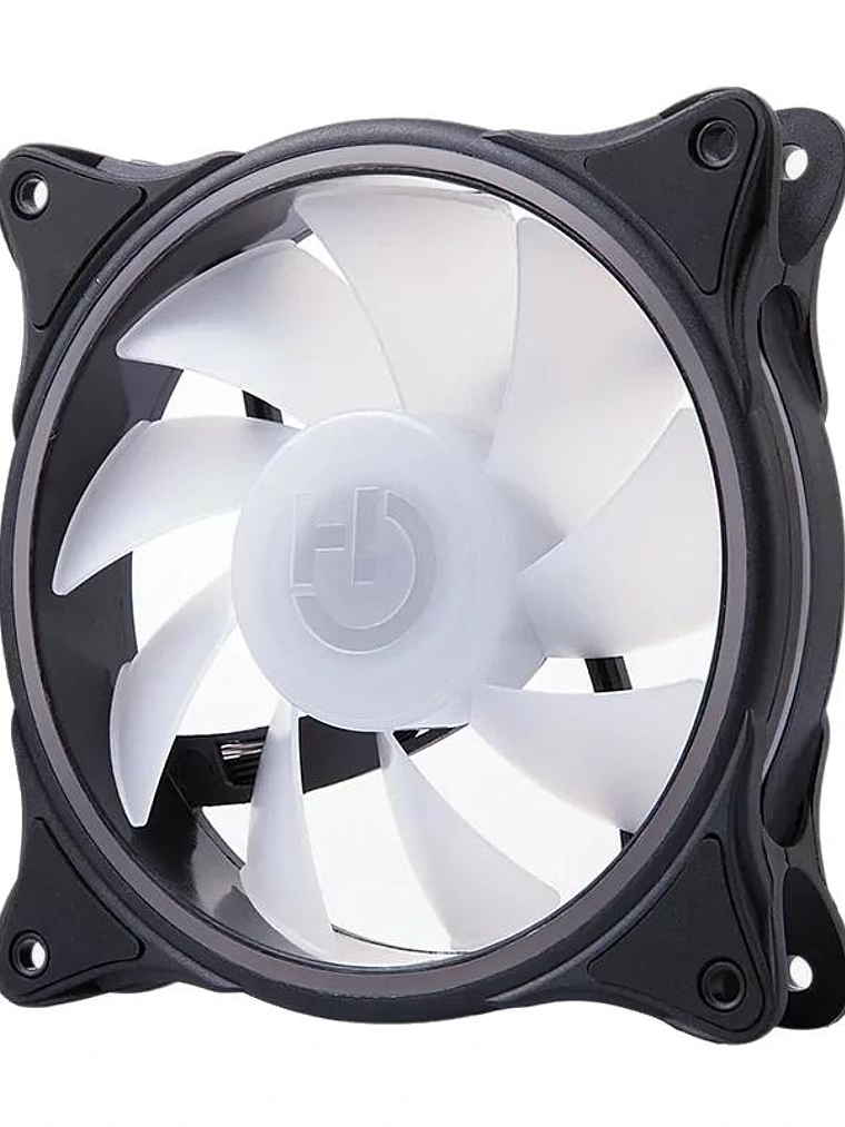 Hiditec Ventilador Gaming ARGB-N-18 BLACK 120 MM 3