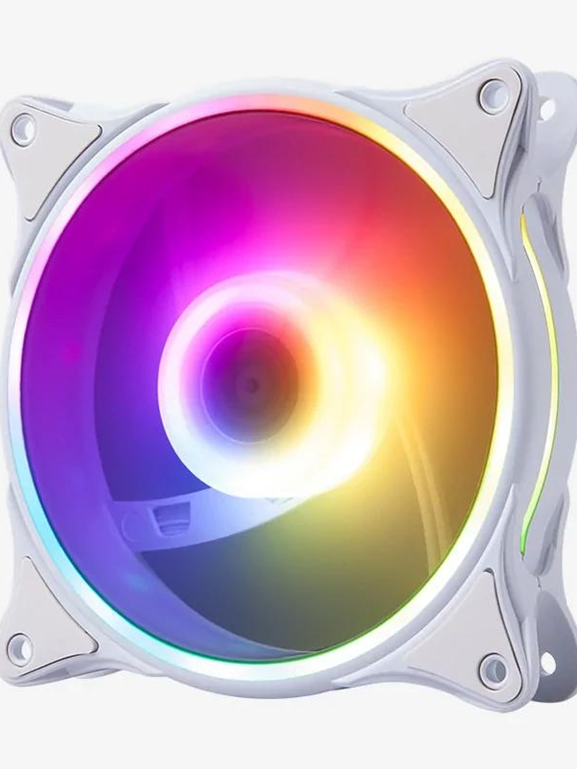 Hiditec Ventilador Gaming ARGB-N-18 WHITE 120 MM 4