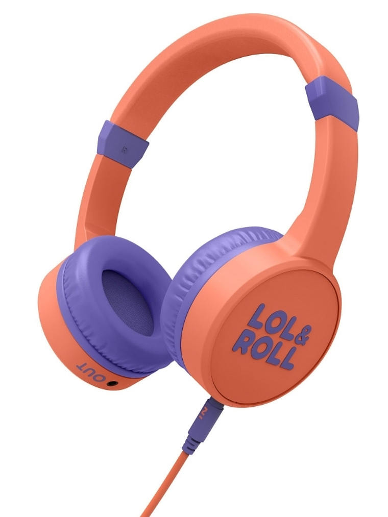 Energy Sistem Auriculares Lol&Roll Pop Kids Orange 1