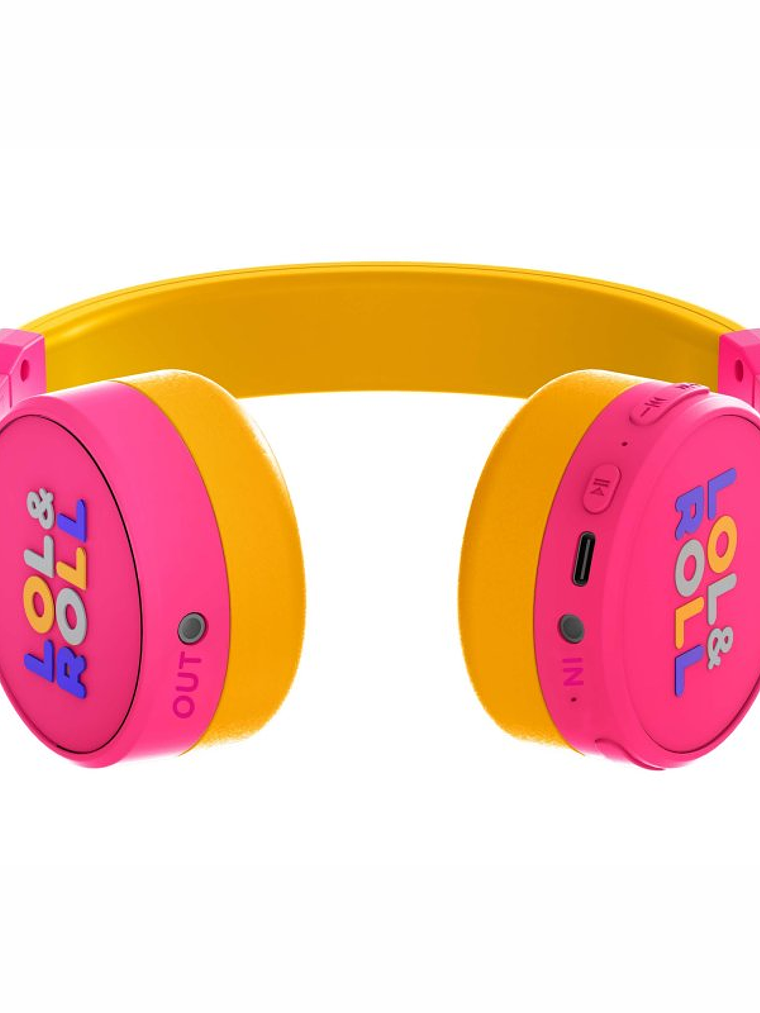 Energy Lol&Roll Auriculares Pop Kids Bt Pink 3