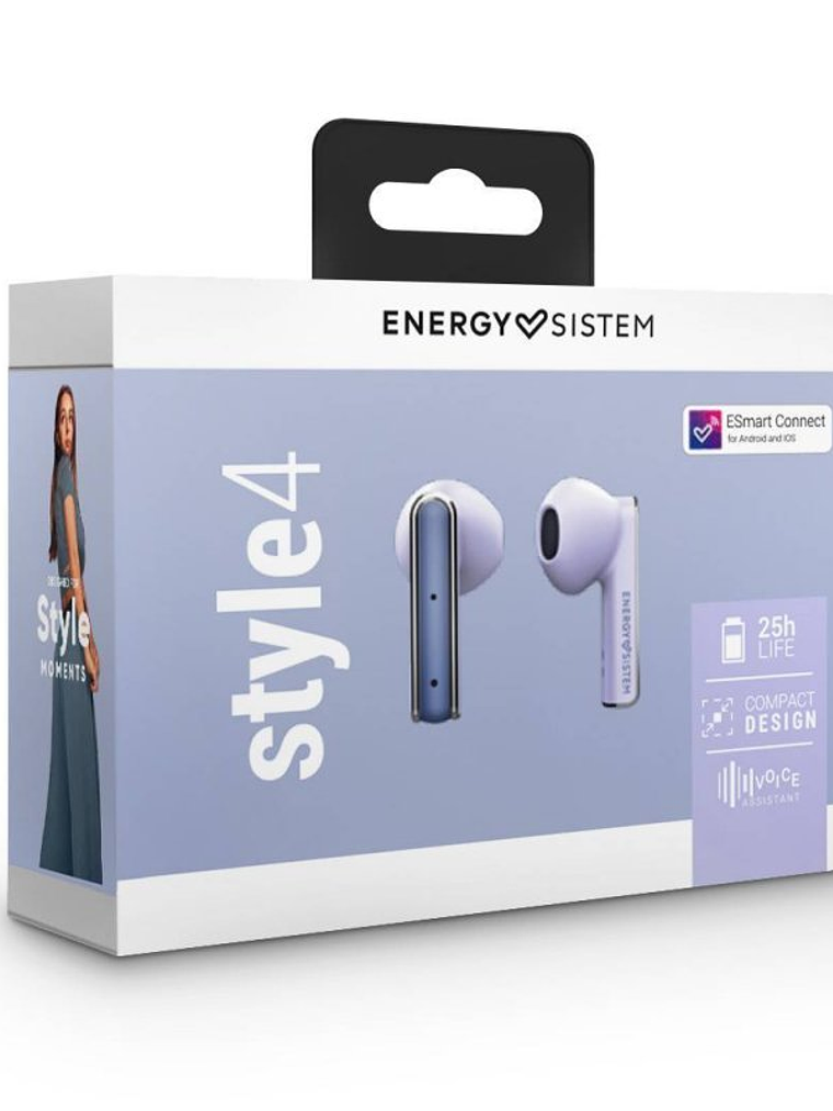 Energy Sistem Auriculares TW Style 4 Violet 4