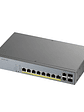 ZyXEL GS1350-12HP Switch 10xGB PoE 2xSFP 130W - Miniatura 1