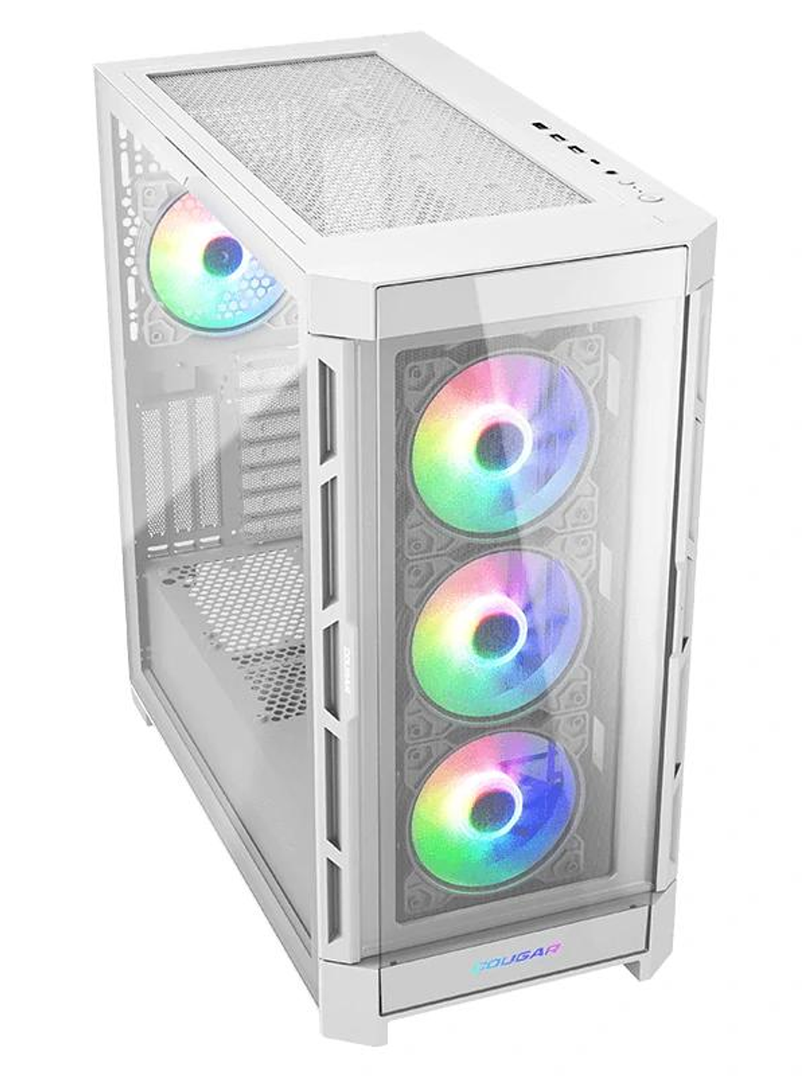 Cougar Caja Semitorre Duoface PRO Rgb White 2