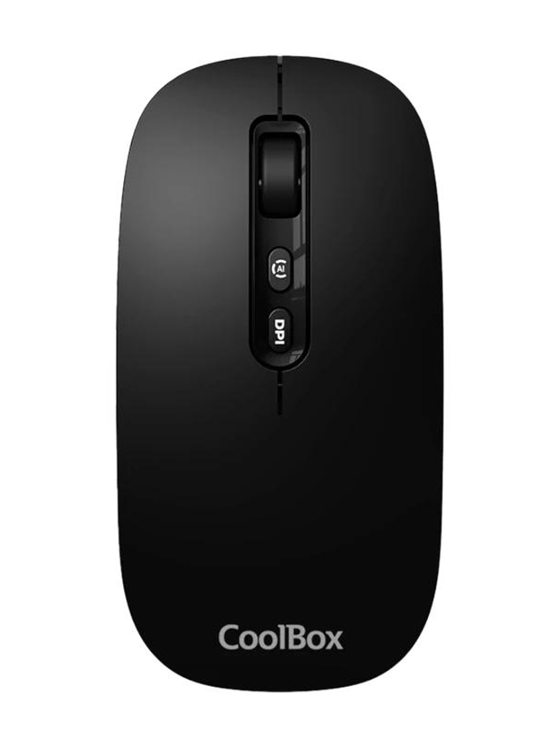 Coolbox Ratón W02-IA Inalámbrico RF+BT Negro 1