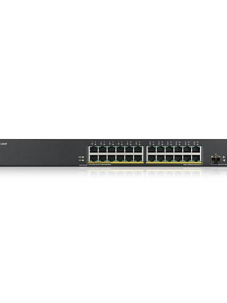 ZyXEL GS1900-24HPv2 Switch L2 24xGbE PoE Rackmount 1