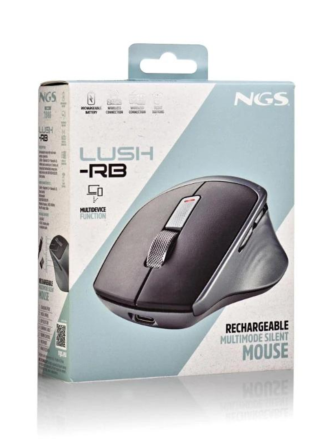 NGS Ratón inalámbrico Multimodo 1600 DPI 4
