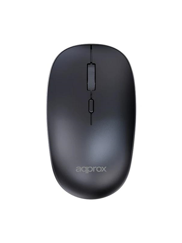 APPROX Ratón inalámbrico APPXM210 2.4GHZ Negro 1