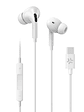 Celly Auriculares cable Usb-C Blanco - Miniatura 1