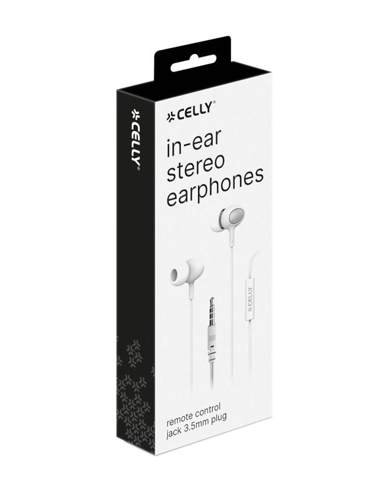 Celly Auriculares con micrófono Jack 3.5 ST Negro 3