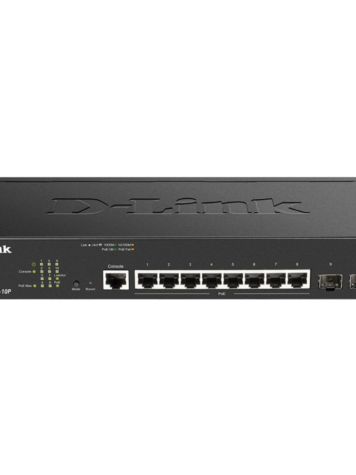 D-Link DGS-2000-10P Switch L2 8xGB PoE 2xSFP 1