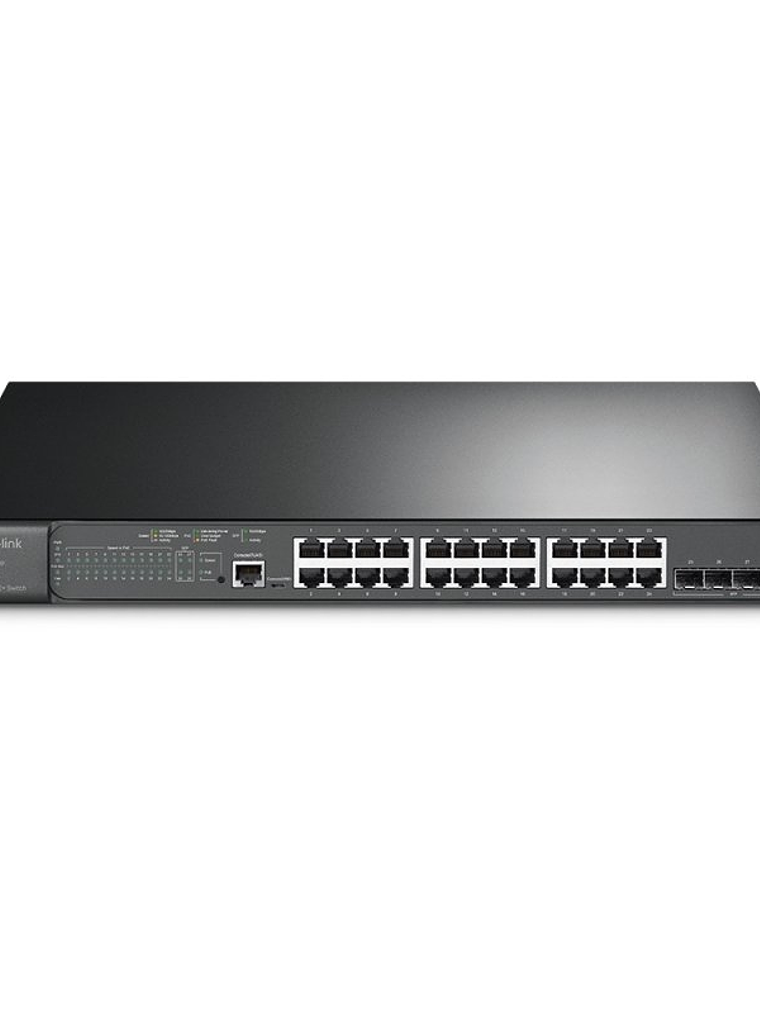 TP-Link SG3428MP Switch 24xGB PoE L2 4xSFP Rack 1
