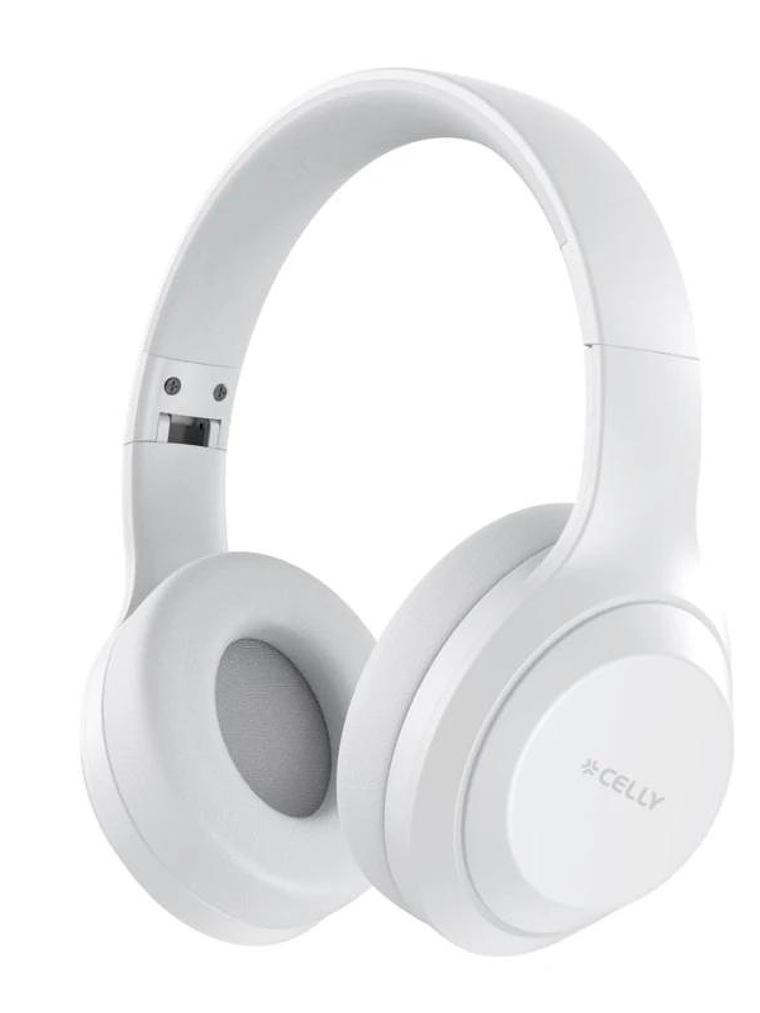 Celly Auricular Diadema Inalámbrico WAVEBEAT Blanc 2