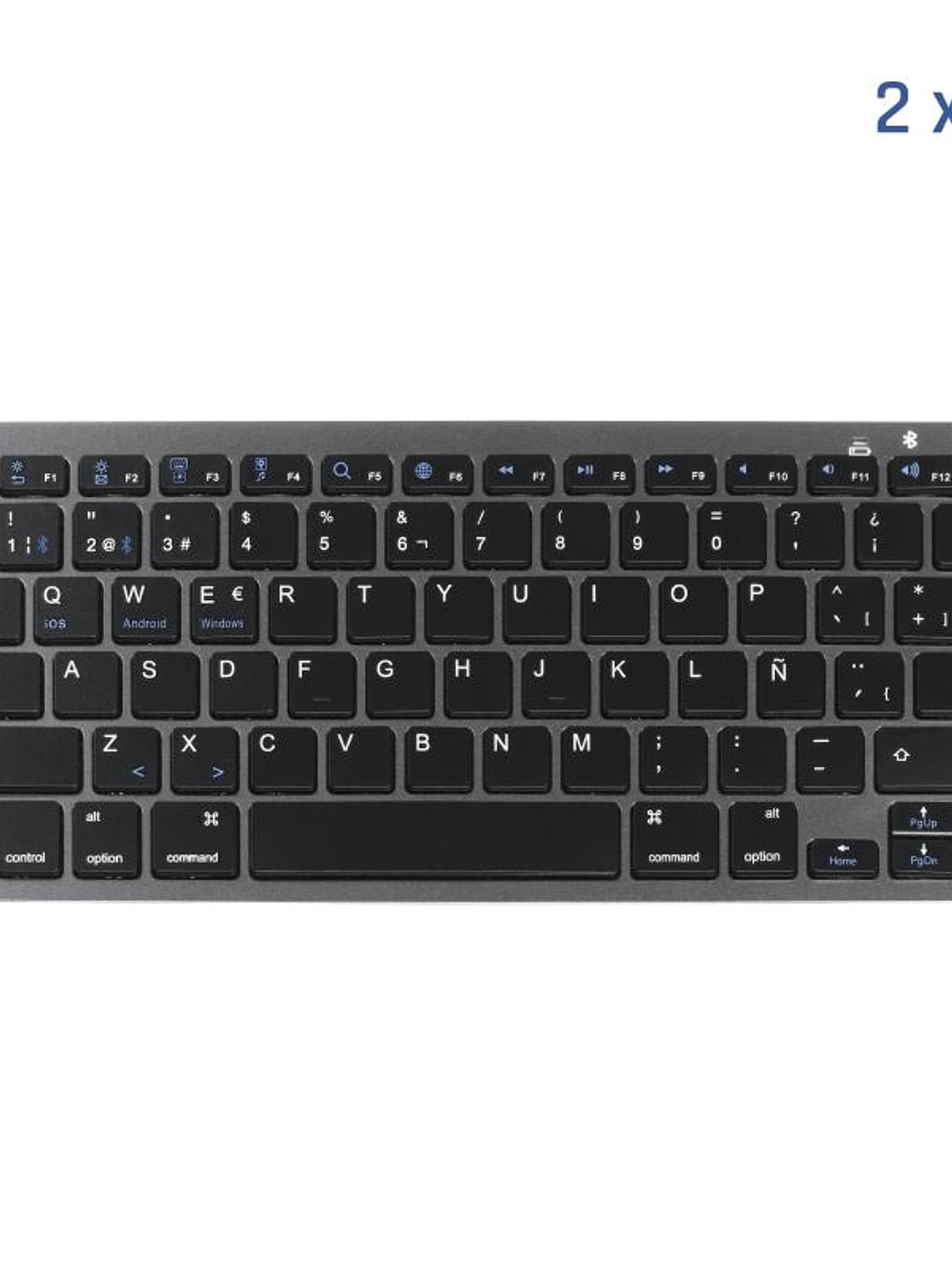 iggual Teclado Bluetooth Slim TKL-BT negro 2 canal 1