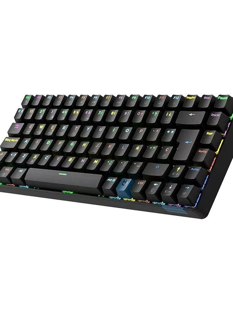 Hiditec teclado Gaming GM1K Switches red 1