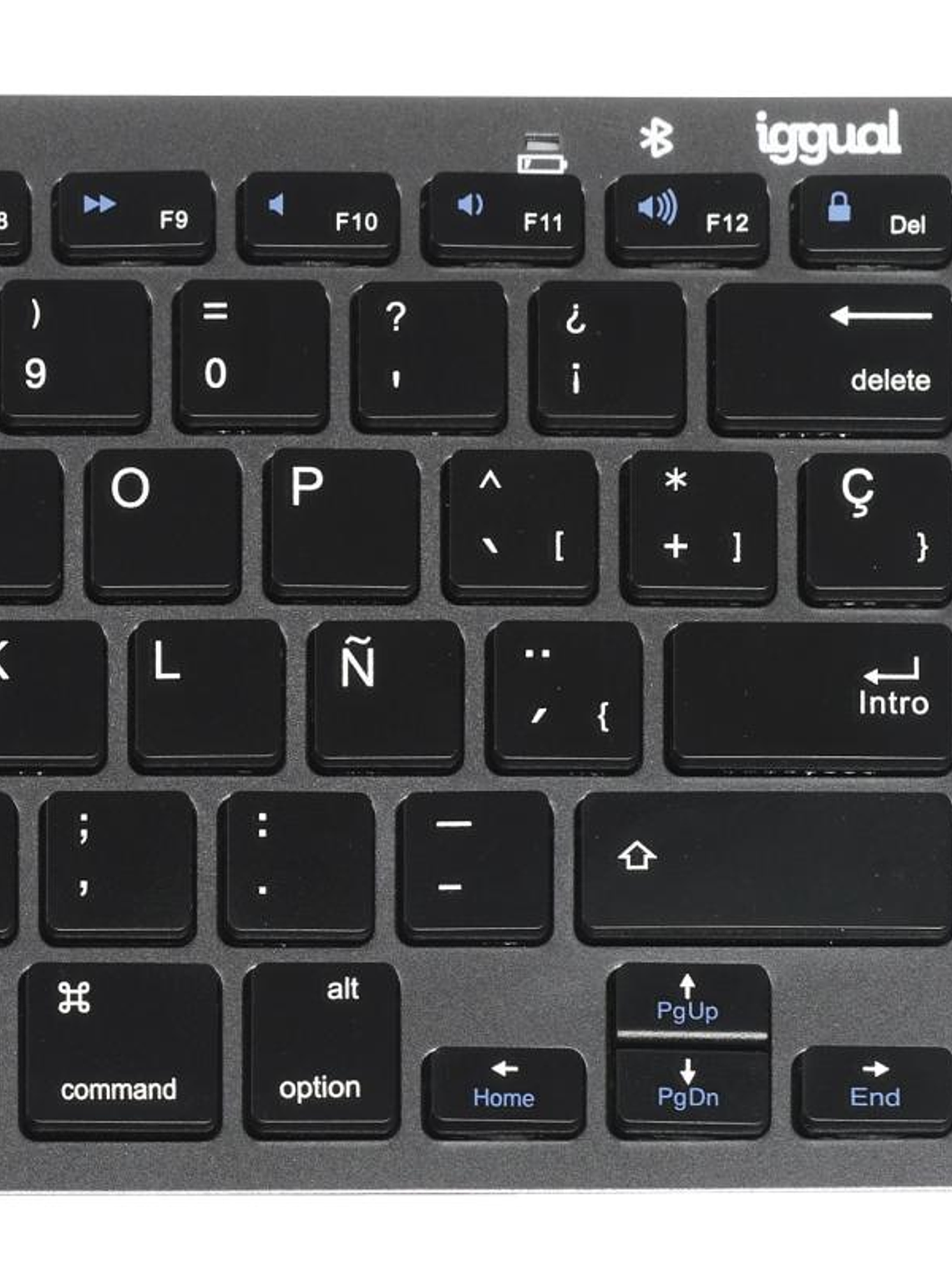 iggual Teclado Bluetooth Slim TKL-BT negro 2 canal 4