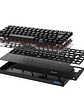 Hiditec teclado Gaming GM1K Switches red - Miniatura 2