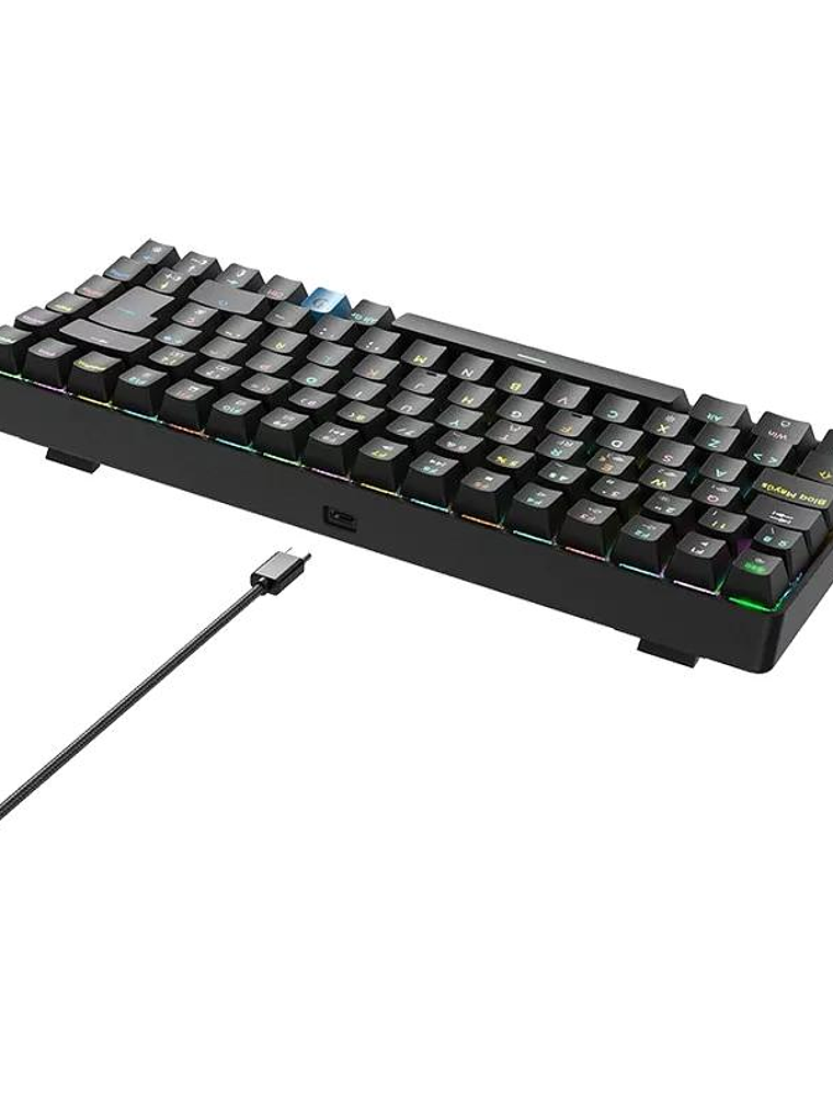 Hiditec Teclado Gaming GM1K  Switches brown 2