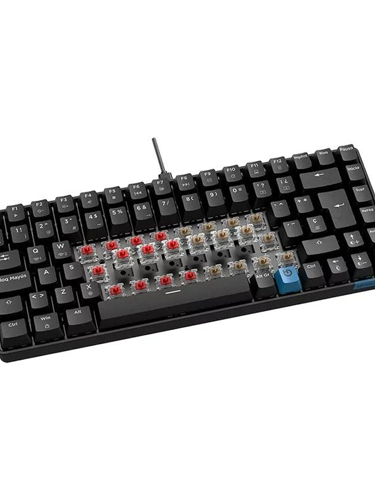 Hiditec Teclado Gaming GM1K  Switches brown 3