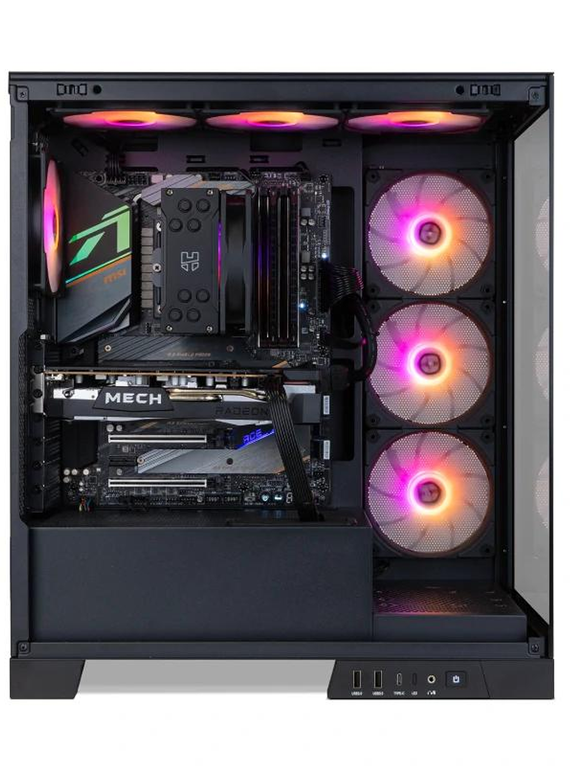 NOX Semitorre HUMMERGLOCK Negra 2