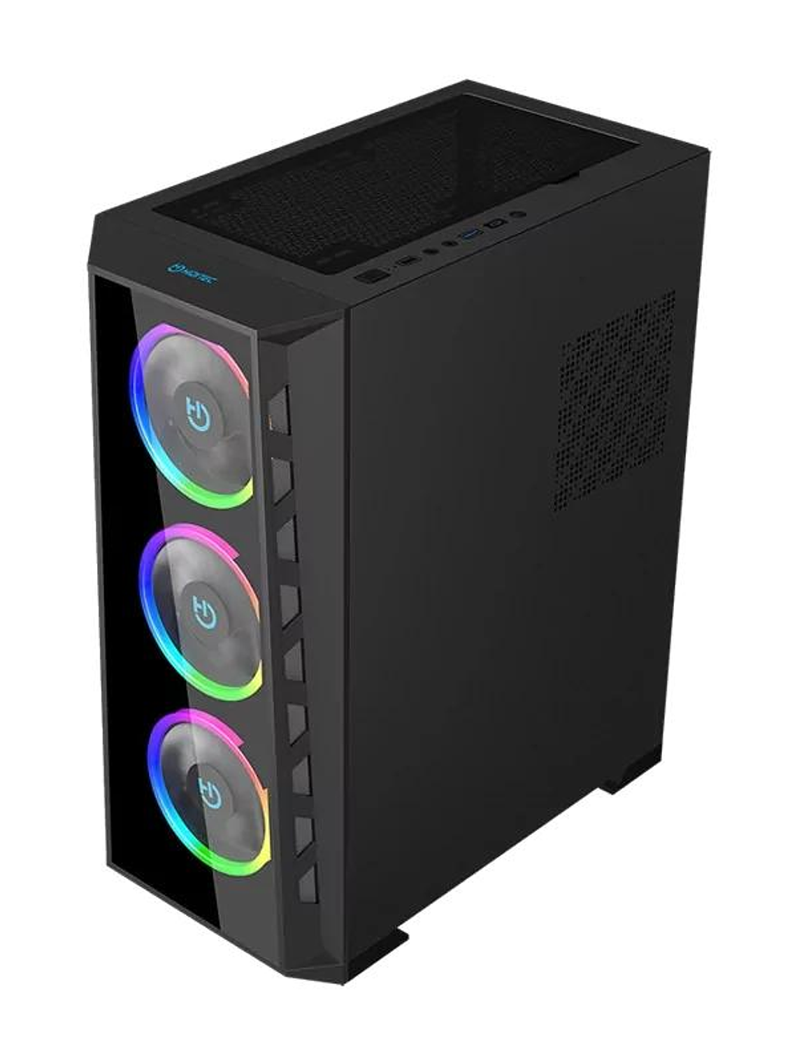 Hiditec Caja ATX MH12 Glass ARGB USB 3.1 TYPE-C 3