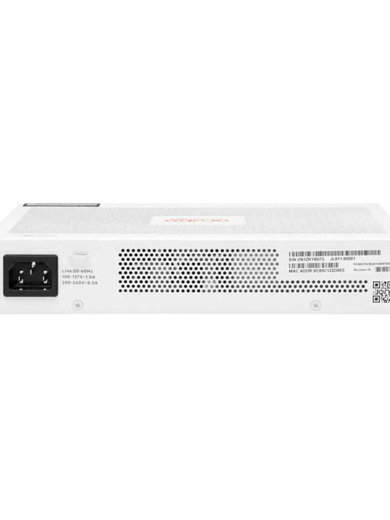 HPE NW IOn 1830 8xGbE 4 PoE 65W Switch 2