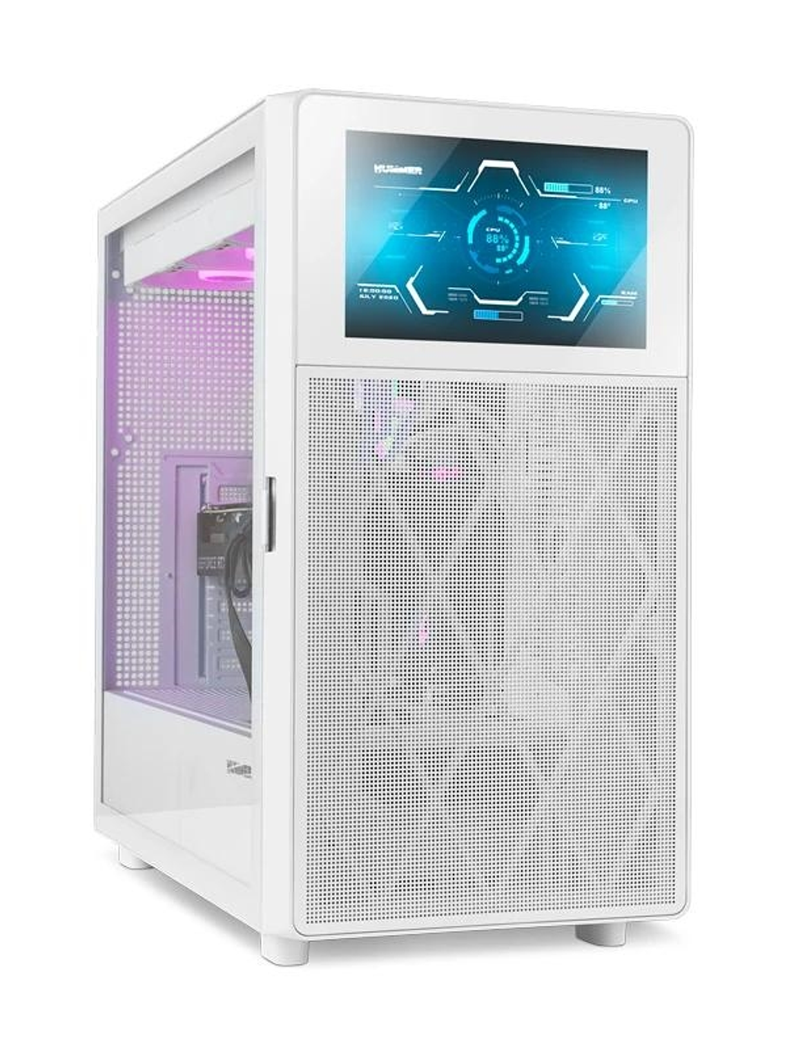 Nox Semitorre HUMMER BIOSpantalla LCD 8