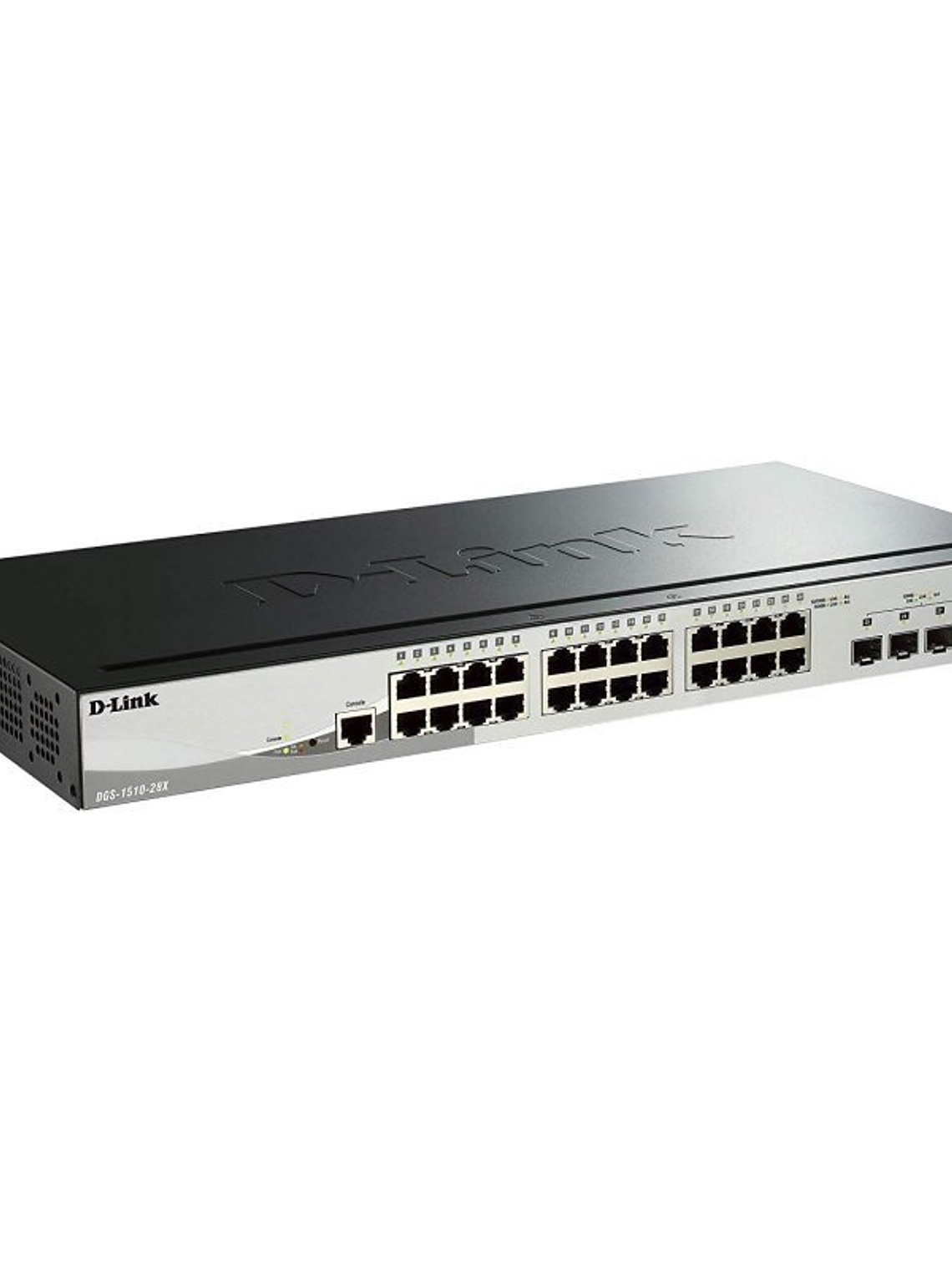 D-Link DGS-1510-28X/E Switch L2 24xGB 4x10Gb SFP+ 2