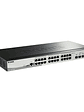 D-Link DGS-1510-28X/E Switch L2 24xGB 4x10Gb SFP+ - Miniatura 2