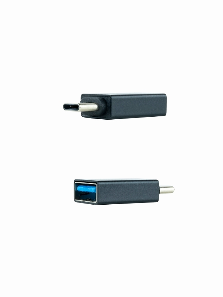 Nanocable Adaptador USB-C/M a USB3,1/H Aluminio 1