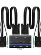 Nanocable KVM Switch VGA USB 1u-2PC+Cable - Miniatura 1