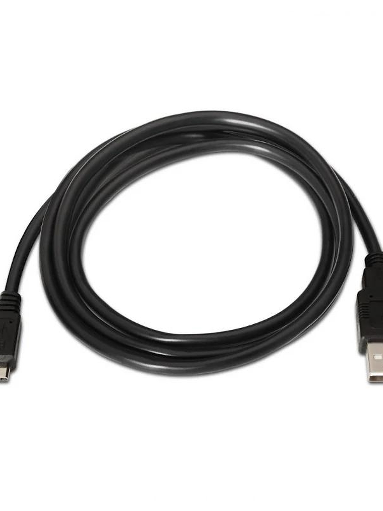 Aisens Cable USB 2.0 tipo A/M-Micro B/M negro 1.8m 1