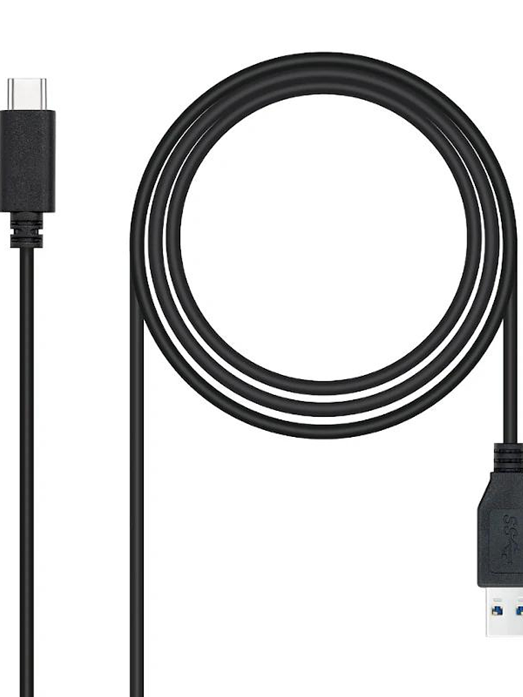 Nanocable Cable USB 3.1 Gen2 USB-C/M-A/M 2M 2