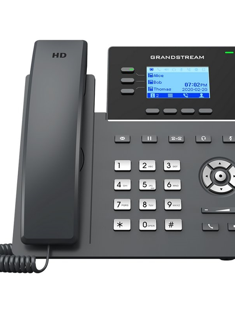 GrandStream IP Phone GRP2603 3 lineas AudioHD 1