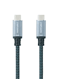 Nanocable Cable USB 3.1GEN2 5A USB-C/M-USB-C/M 2 M - Miniatura 2