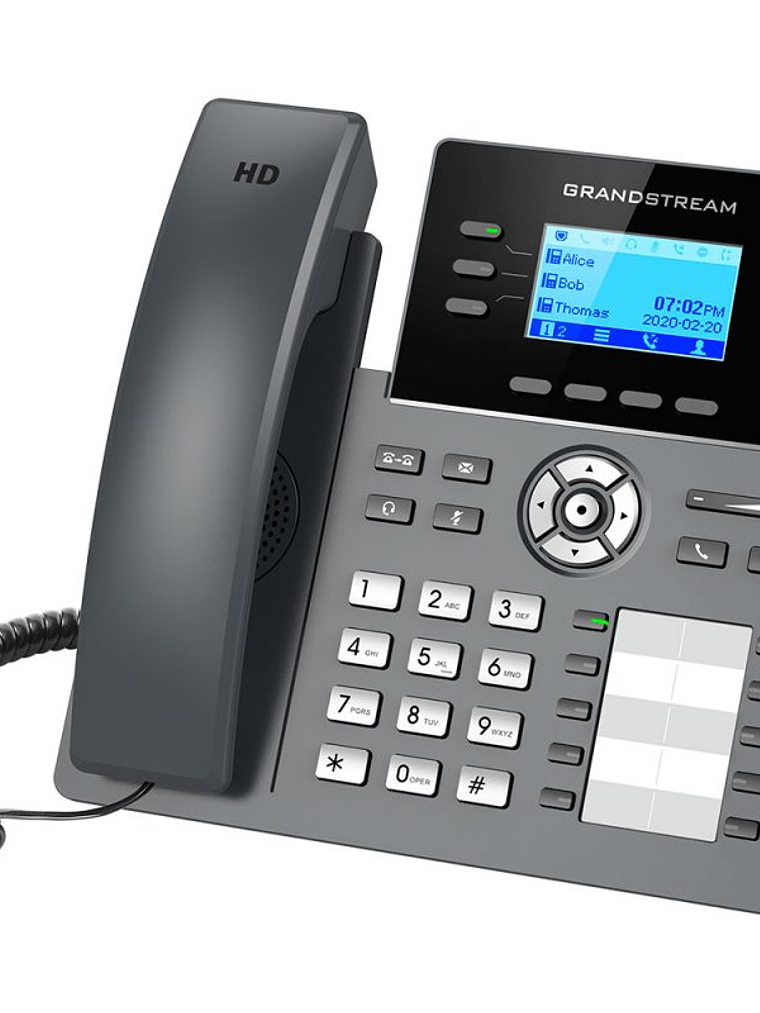 GrandStream IP Phone GRP2604P PoE 3 lineas AudioHD 2