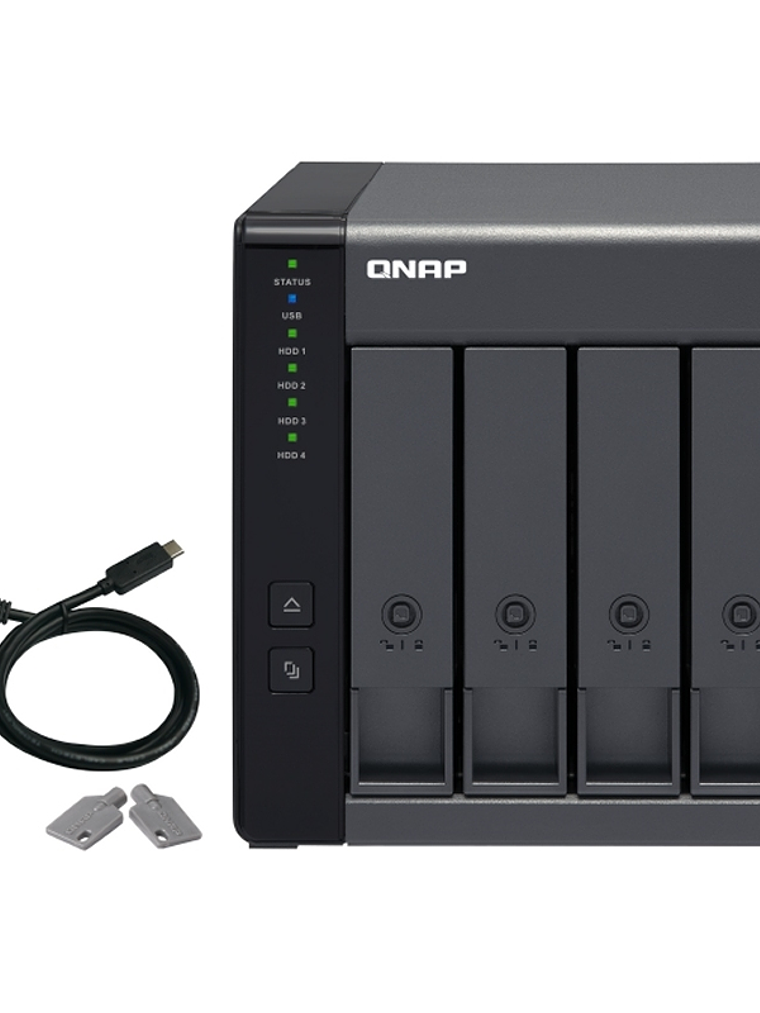 QNAP TR-004 Raid Expansion 4XHDD-Bay 1xUSB-C 3.2 1