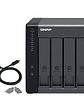 QNAP TR-004 Raid Expansion 4XHDD-Bay 1xUSB-C 3.2 - Miniatura 1