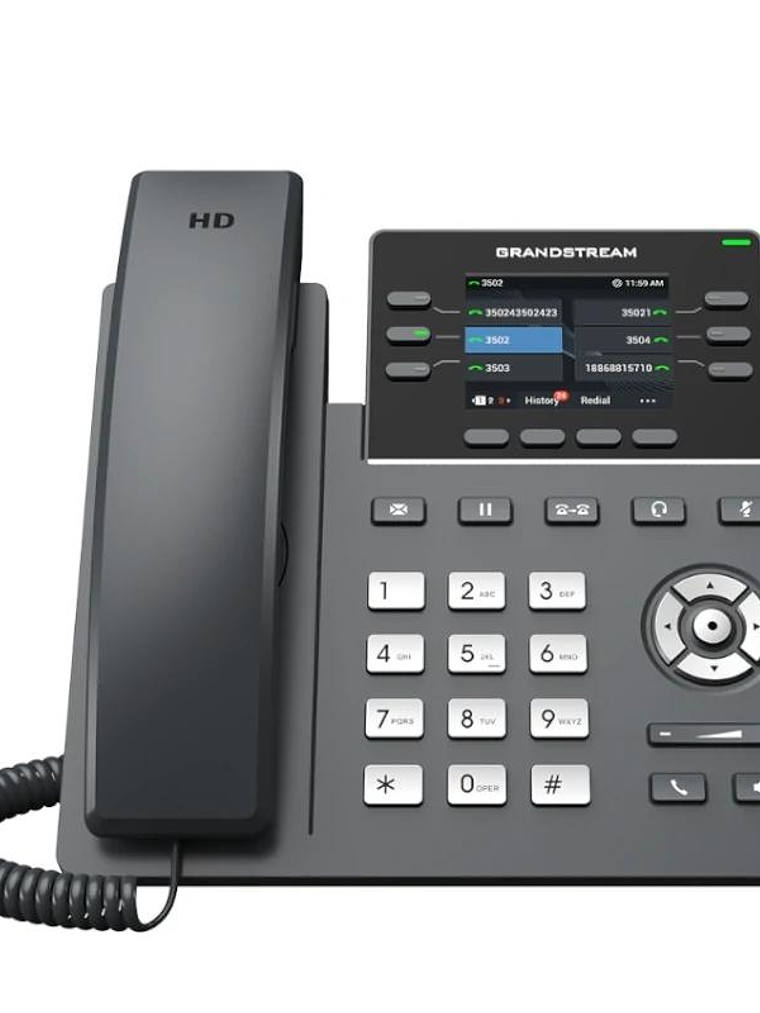 GrandStream IP Phone GRP2613 6 lineas 2xGbE 1