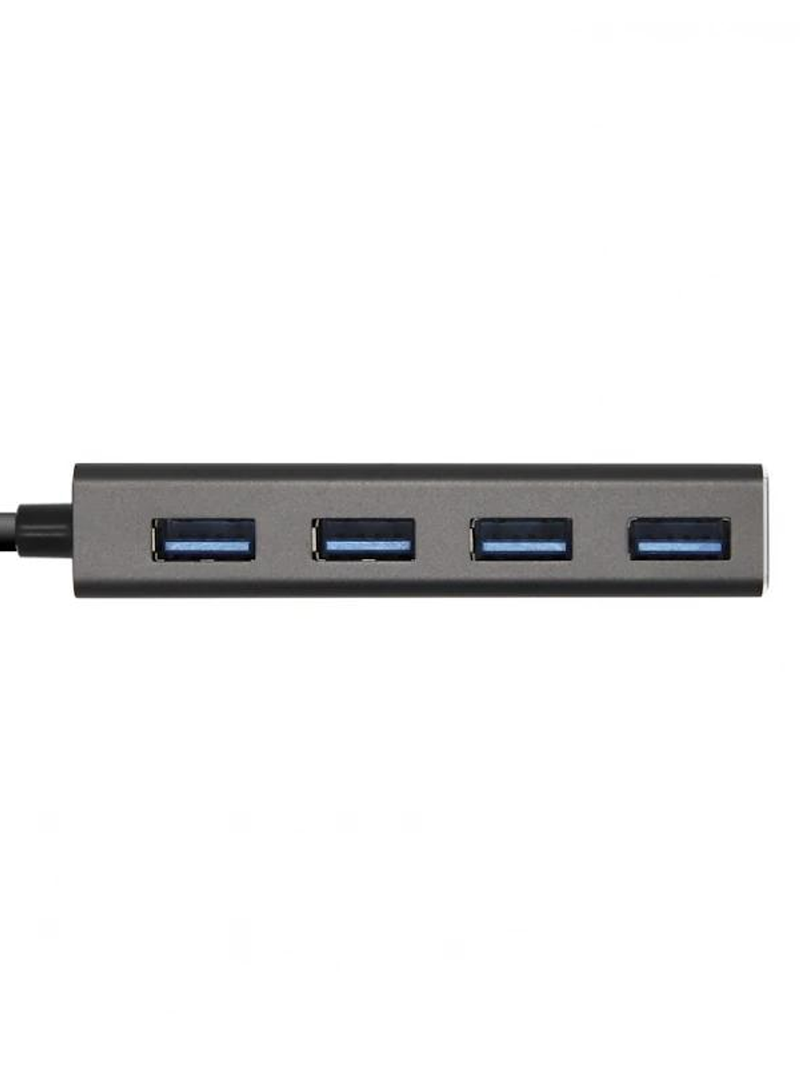 Aisens Hub USB 3.1 USB-C/M-4xTipo A/H gris, 15cm 3