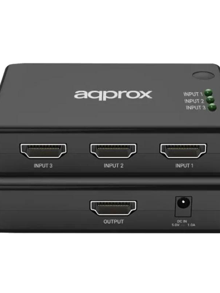 Approx HDMI Switch 4K HDMI 3 Puertos 4K/30HZ 2
