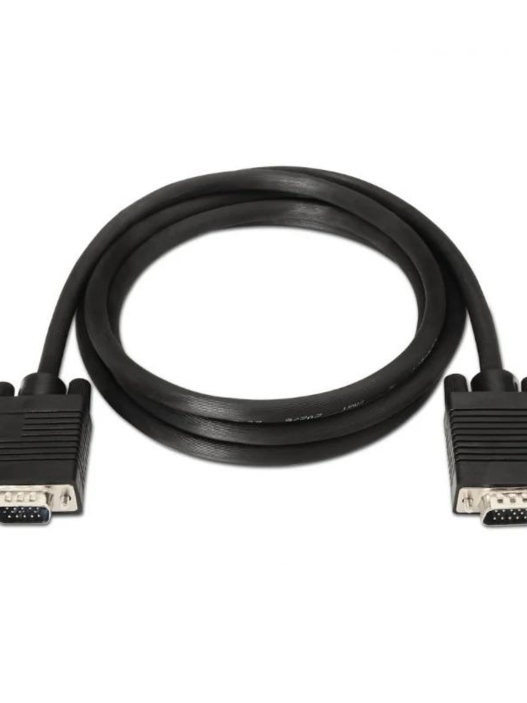 Aisens Cable SVGA HDB15/M-HDB 15/M negro 1.8m 2
