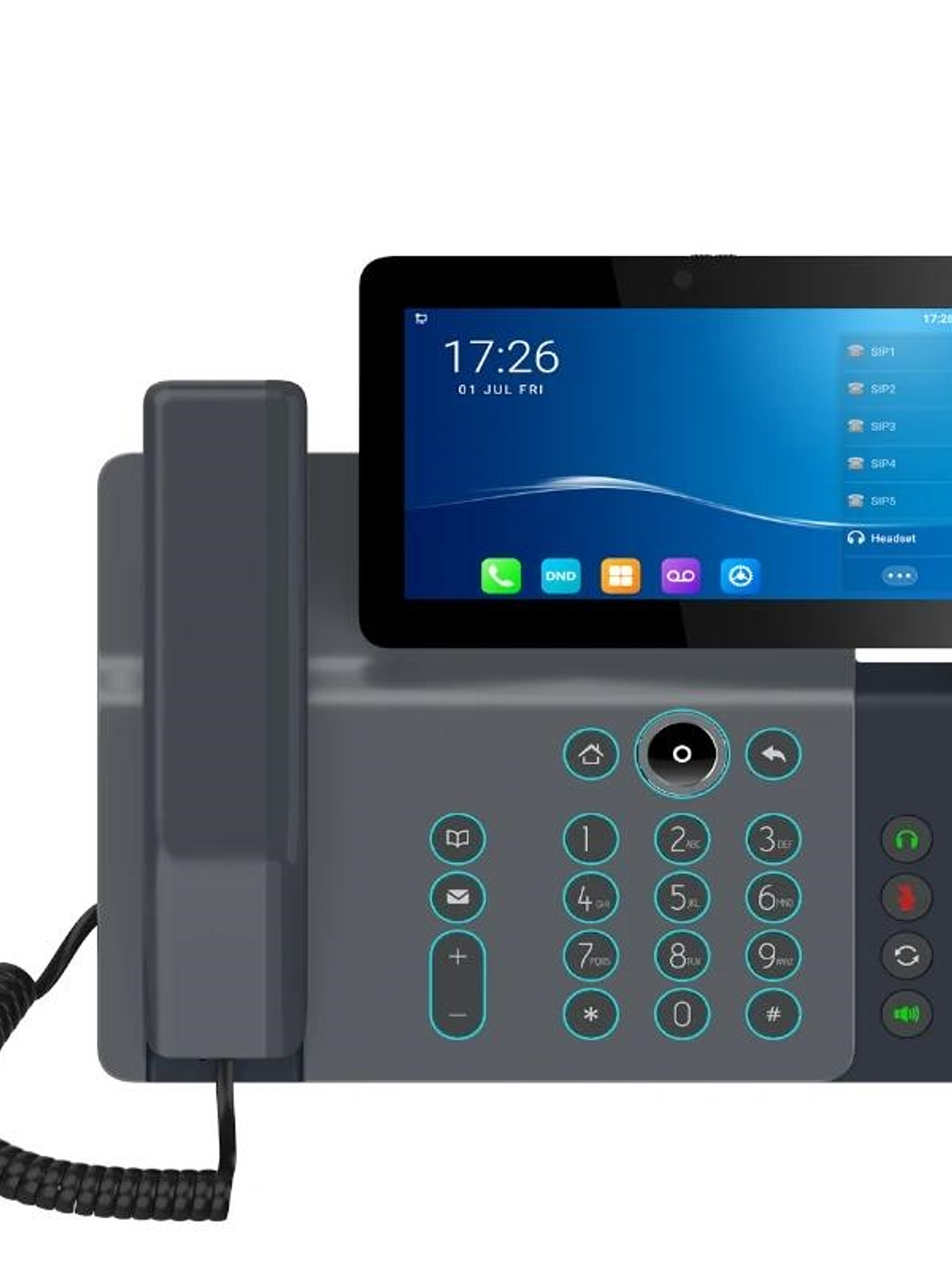 Fanvil V67, 20 líneas SIP, teléfono Android 1