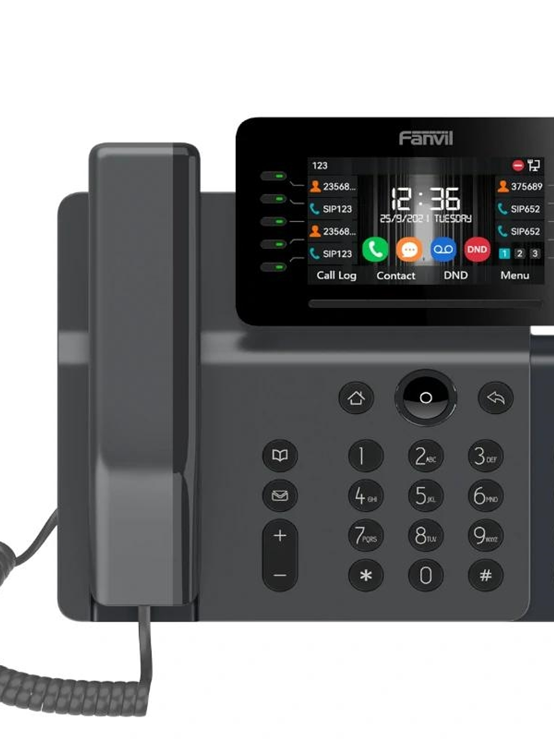 Fanvil V65, 20 líneas SIP, códec de video 1